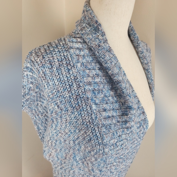 Cabi Love Carol Napa Vest Sleeveless Duster Cardigan Marled Knit Sz Small - Picture 7 of 9